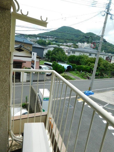 赤坂マンション ベランダ