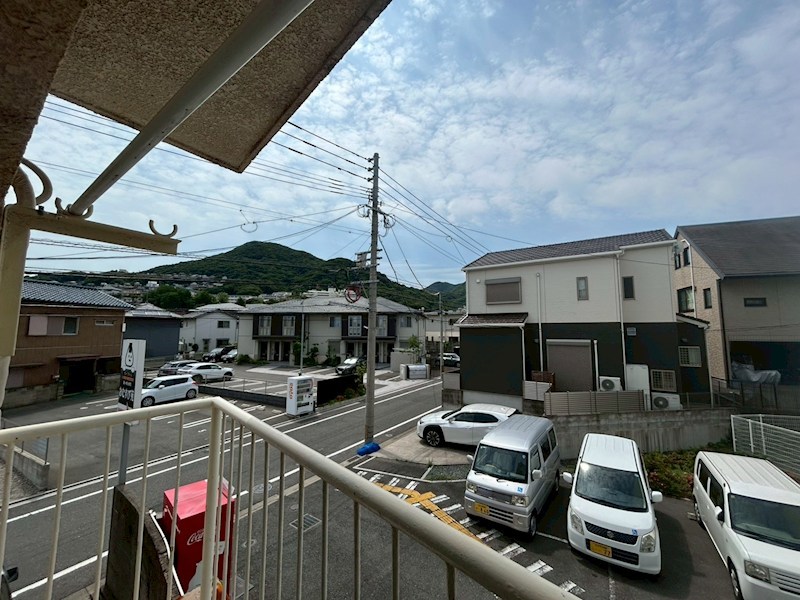 赤坂マンション ベランダ