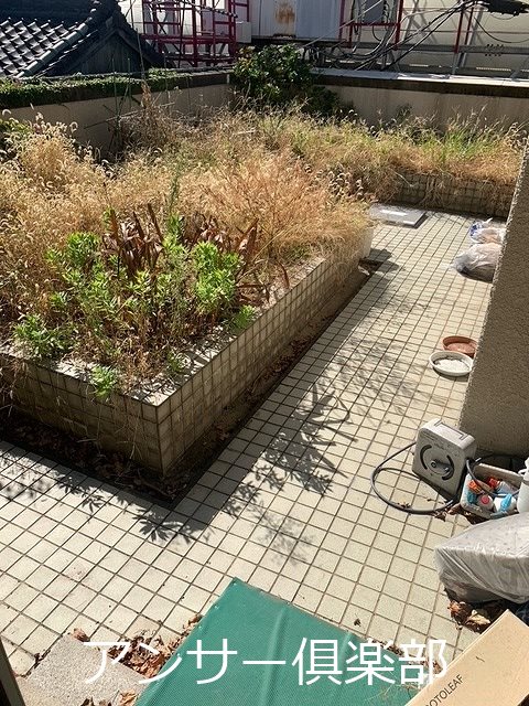 中本町商店街ビル3F ベランダ