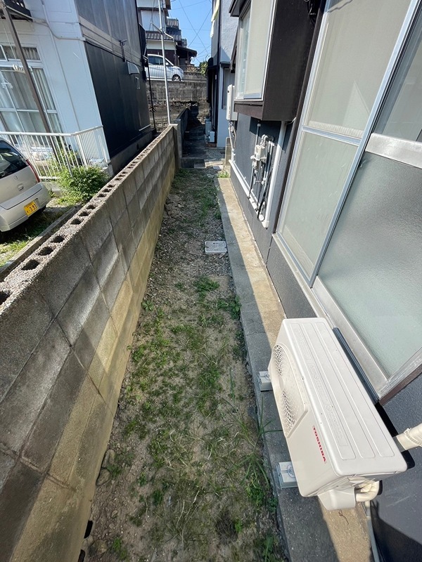 大江アパートA棟 ベランダ