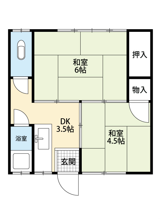 福岡県北九州市小倉北区大畠１丁目 間取り