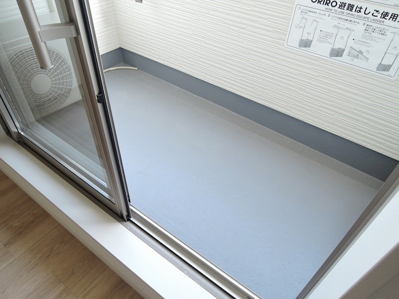 キミエ学研都市レジデンス ベランダ