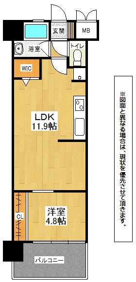コンプレート古船場 間取り