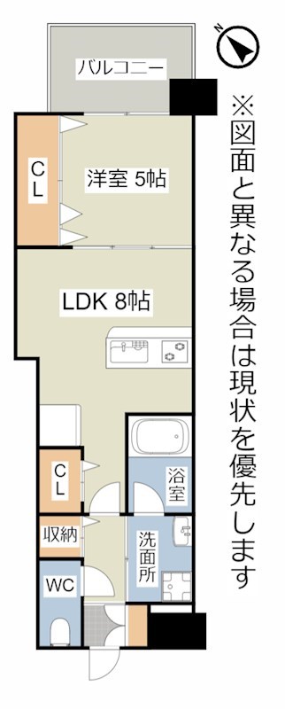 コンプレート金田 間取り