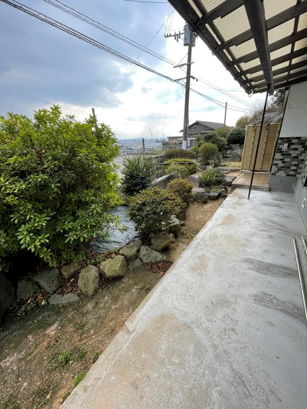赤島町39番貸家 ベランダ