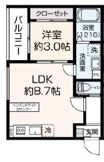 Fika戸畑 間取り