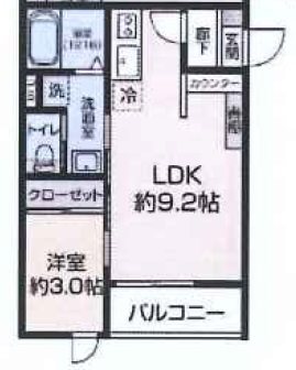 storia北方 間取り