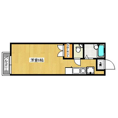 福岡県北九州市若松区高須南１丁目 間取り