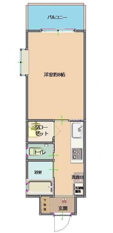 ヴィラ コート 戸畑 ストア 元宮