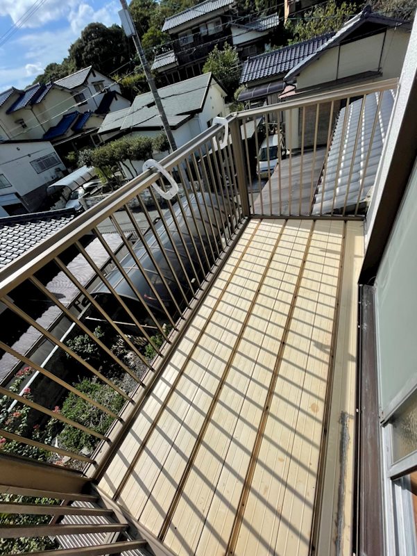 大平一丁目４番貸家 ベランダ
