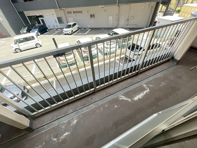 三萩野第１０マンション ベランダ