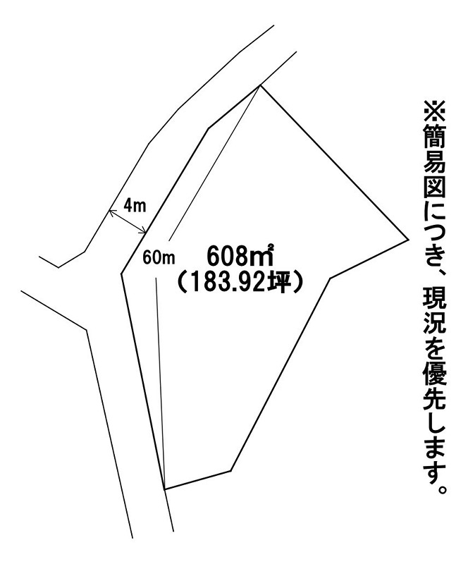 今町三丁目18番貸土地 間取り