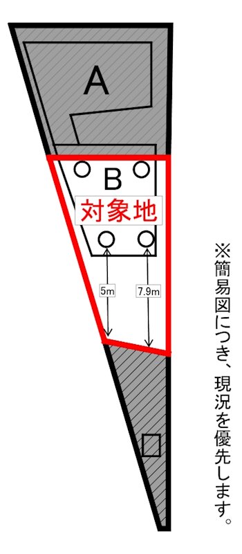 頓野3443番テナント  間取り
