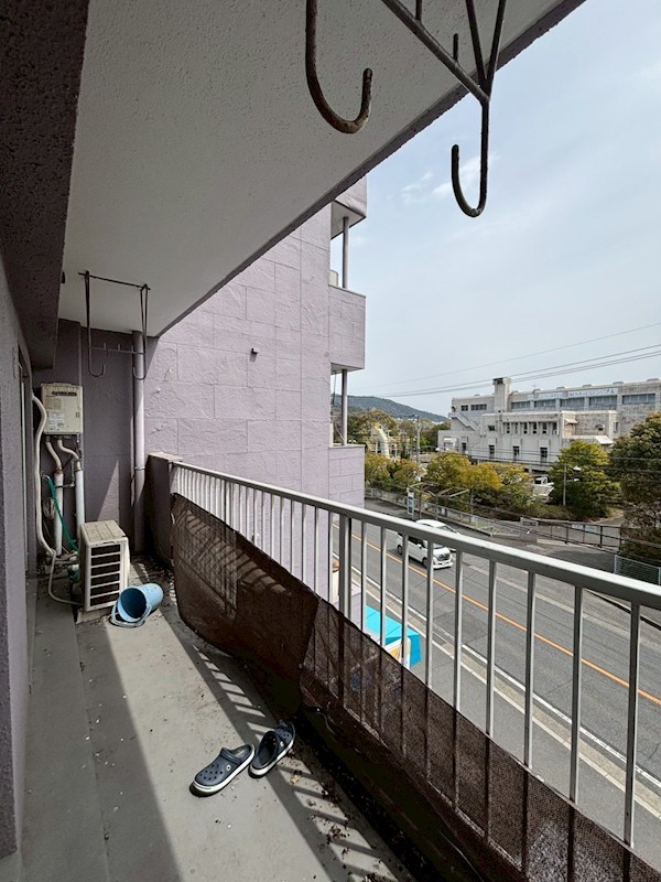 コーポファミリー本城 ベランダ