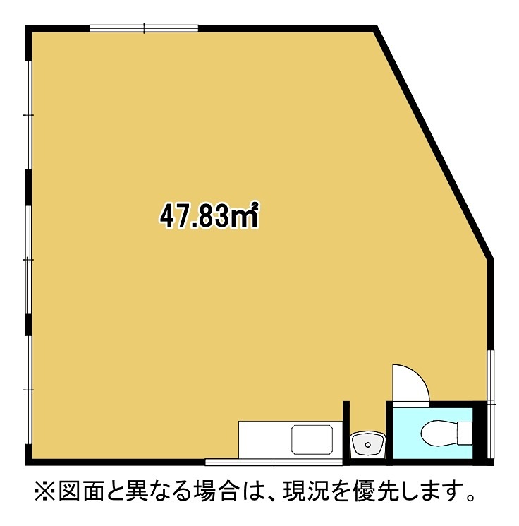 岩瀬西町34番テナント 間取り