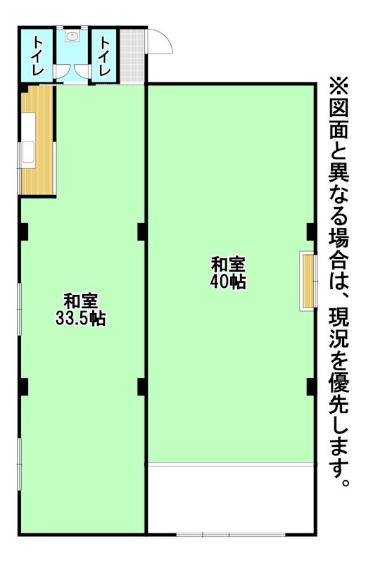 大里戸ノ上一丁目1号貸事務所 間取り