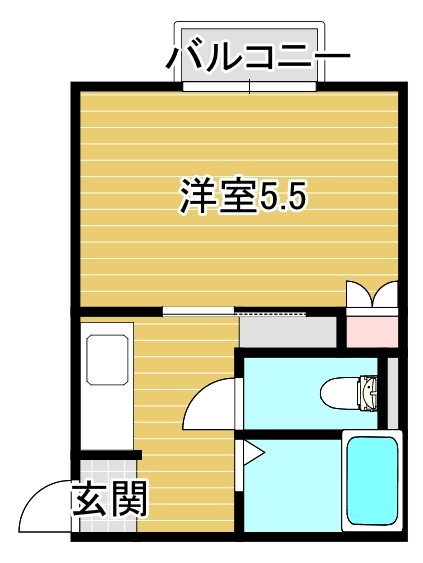 コーポBe-1 間取り
