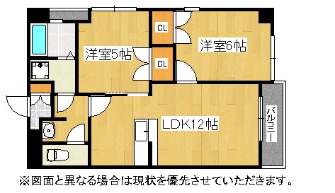 HN石坪 間取り