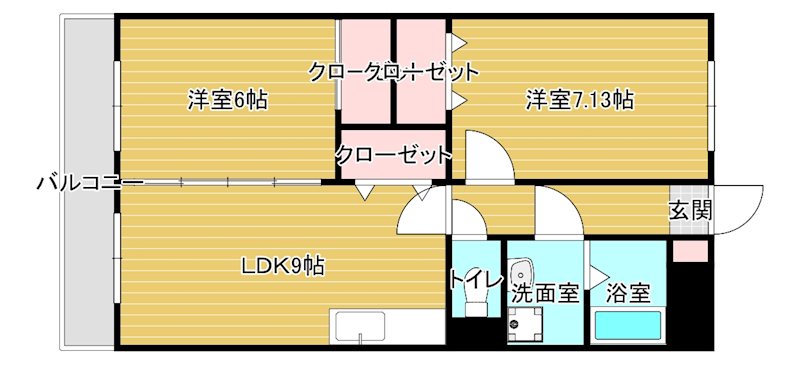 ビューPOINT 間取り