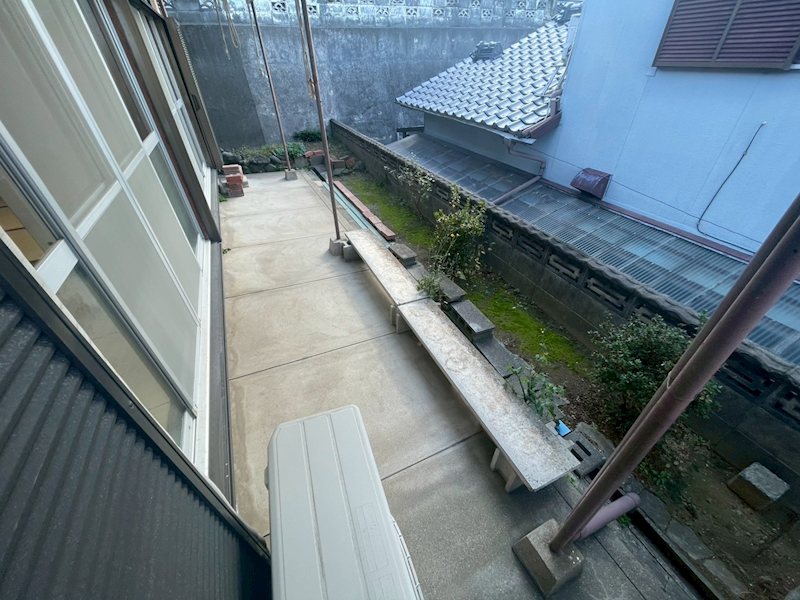 通谷一丁目6番貸家 ベランダ