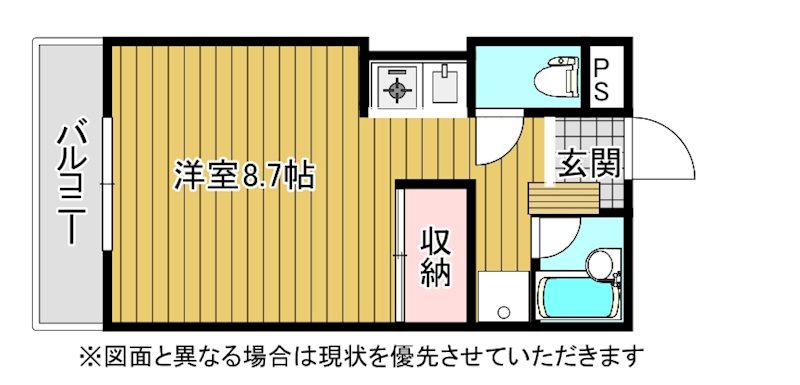 メゾン東武三萩野 間取り