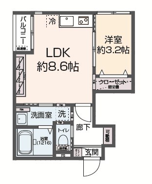 Lila城野 間取り