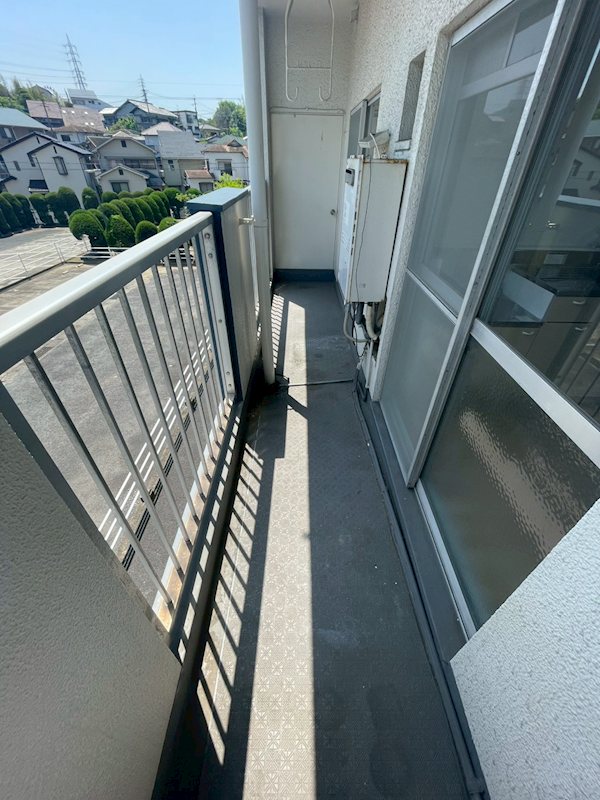 井堀南団地3棟 ベランダ