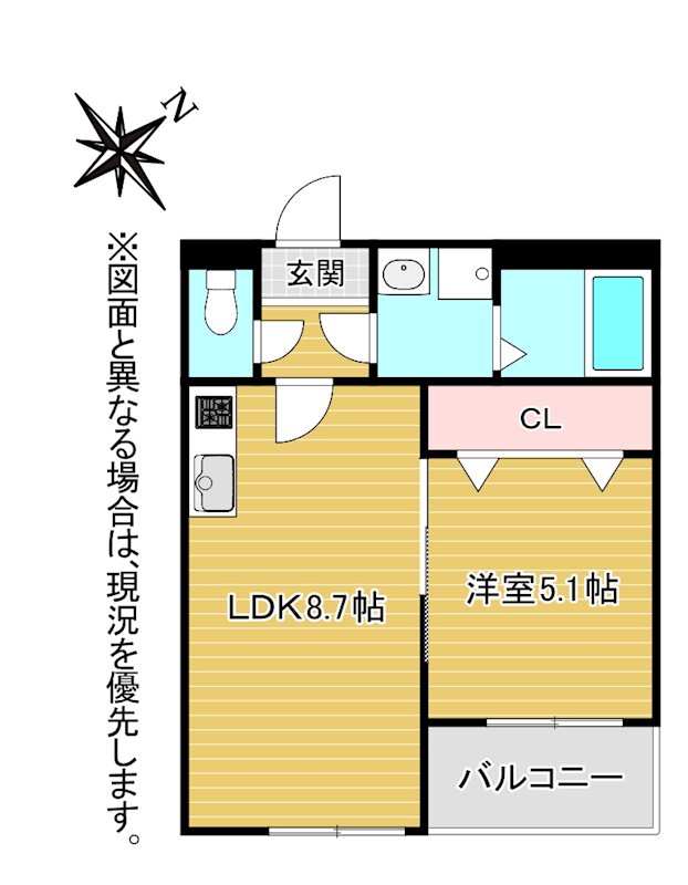 NYスタイルズ下曽根 間取り