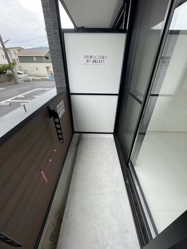 NYスタイルズ下曽根 ベランダ