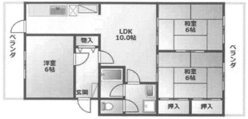 シャルムロイヤル 間取り