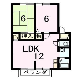 ユアハイツ 間取り