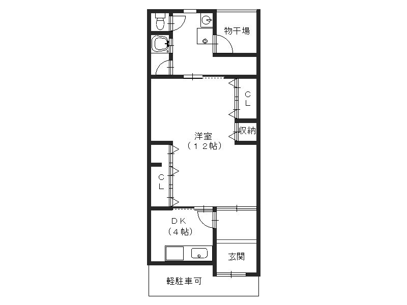 芝ノ下町貸家 間取り