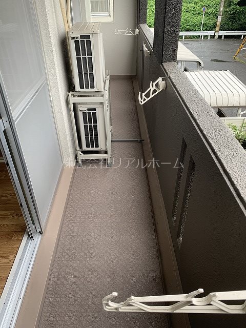 カストルム滝川 ベランダ