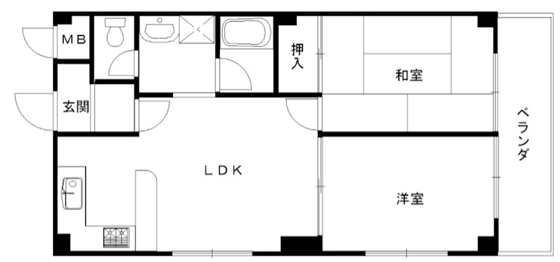20ＨＯＵＳＥ　３ｒｄ 202号室 間取り