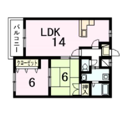 間取り ラフィーネ桂 間取り図
