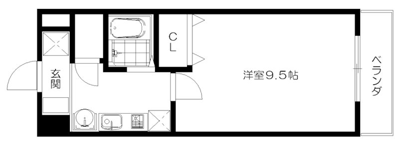 コンドミニオ531 間取り図