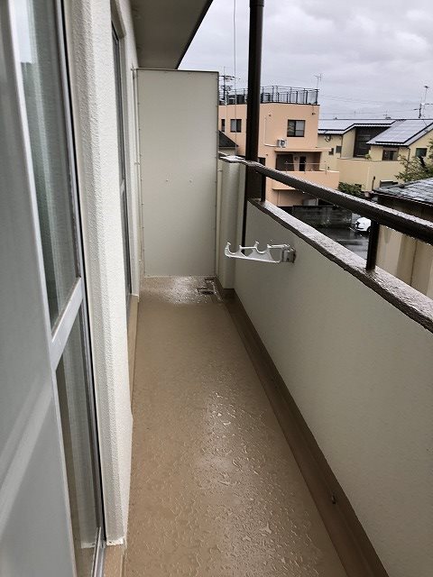 市ノ前ハイツ ベランダ