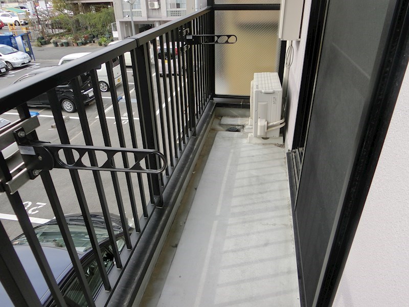 ステーションフロント桂 ベランダ