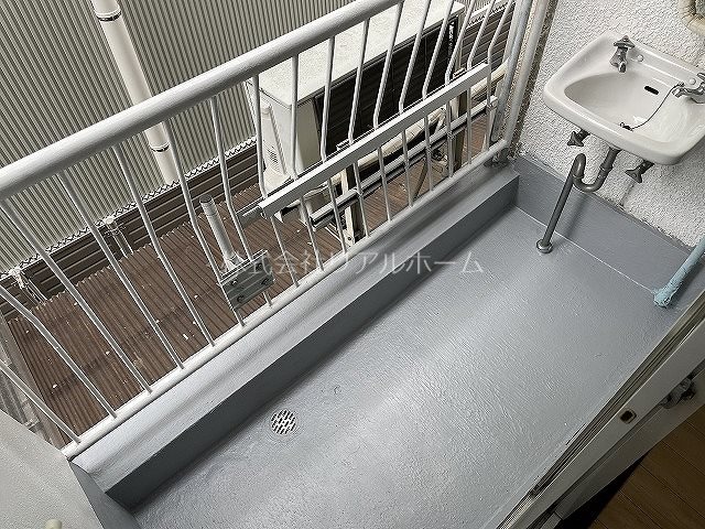 コーポ西茶屋 ベランダ