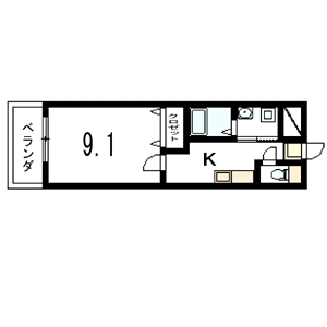 白樺荘 間取り図