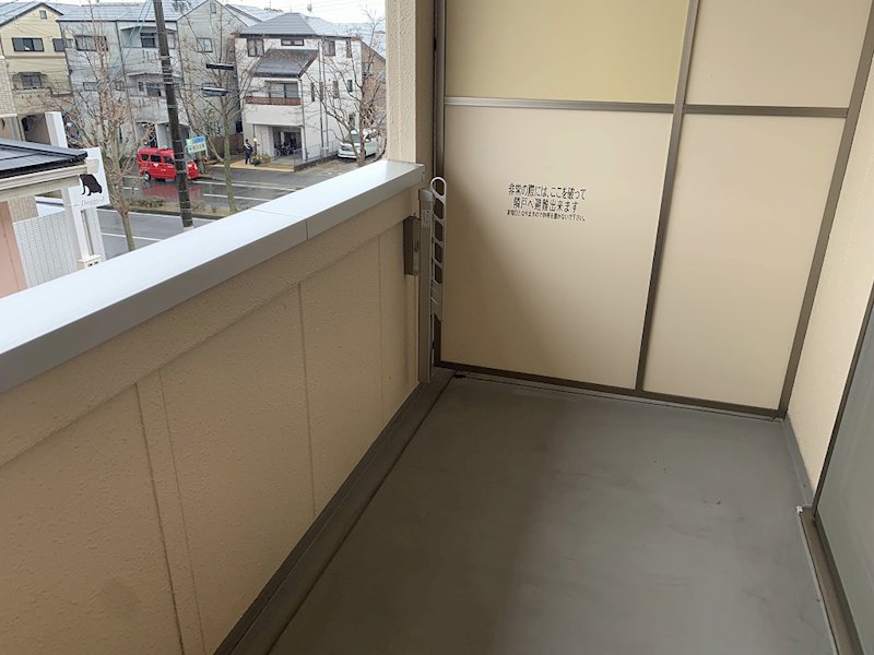 ベランダ 白樺荘 ベランダ