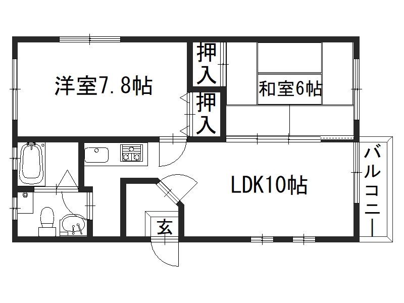 アントレデゥブリーズ 間取り