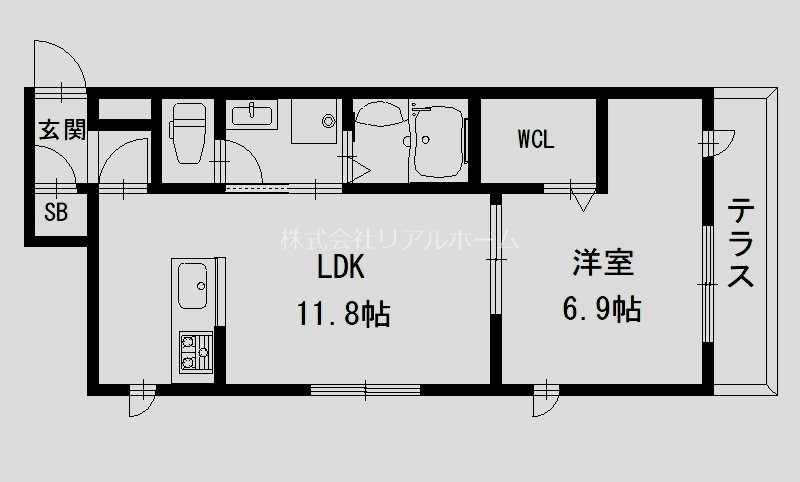 間取り シャーメゾンKojima  間取り図