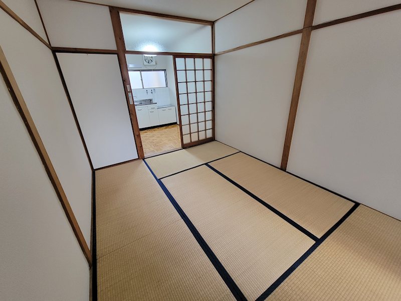 京屋ハイツ ベッドルーム