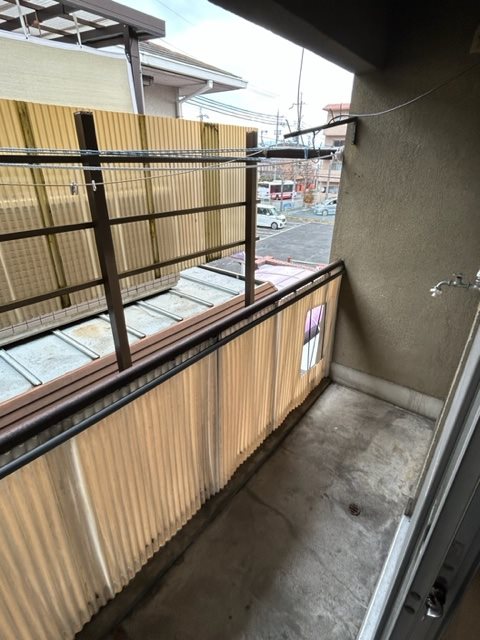 岡本荘 ベランダ