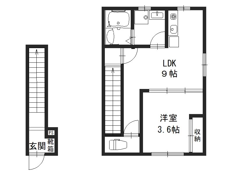 Land桂 間取り図