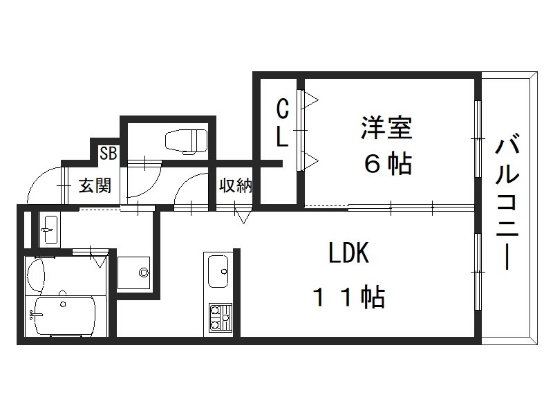 （仮称）南山田町　集合住宅  間取り
