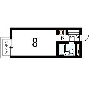ドミール桂  間取り