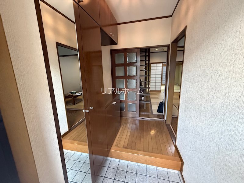 西ノ京樋ノ口町貸家 玄関