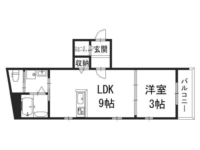 CANVAS KATSURA   間取り